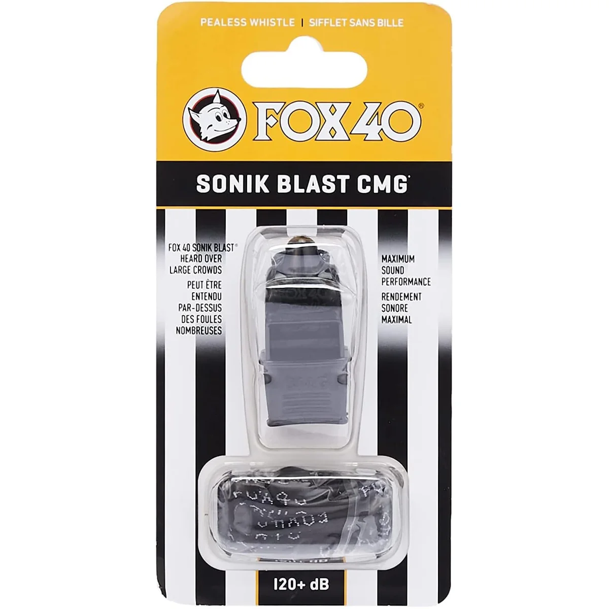 Fox 40 Pealess Whistle — Heard where a shout is not