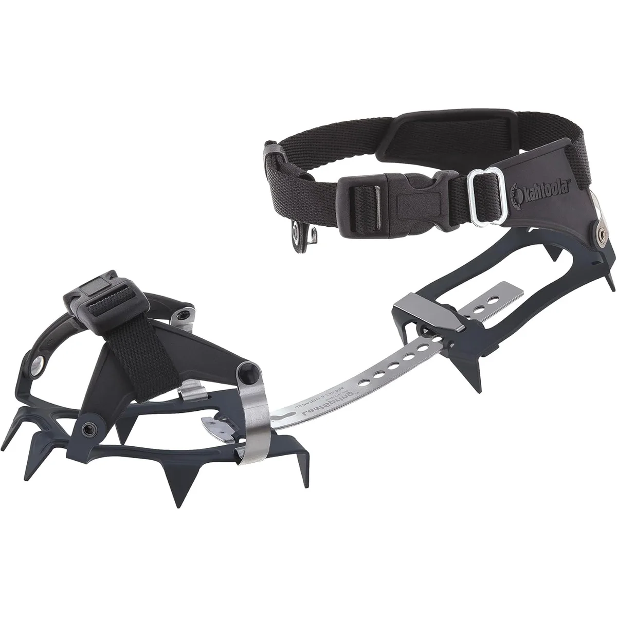Kahtoola K10 Hiking Crampon — Ten points, flexible binding, fits an ordinary trekking boot