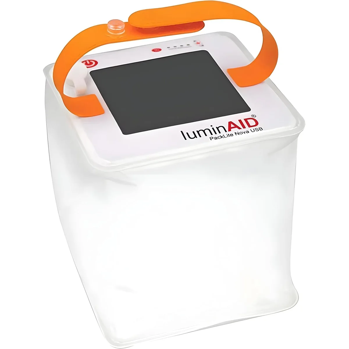 LuminAID Nova Inflatable Solar Lantern — Light for a whole table, not a single beam