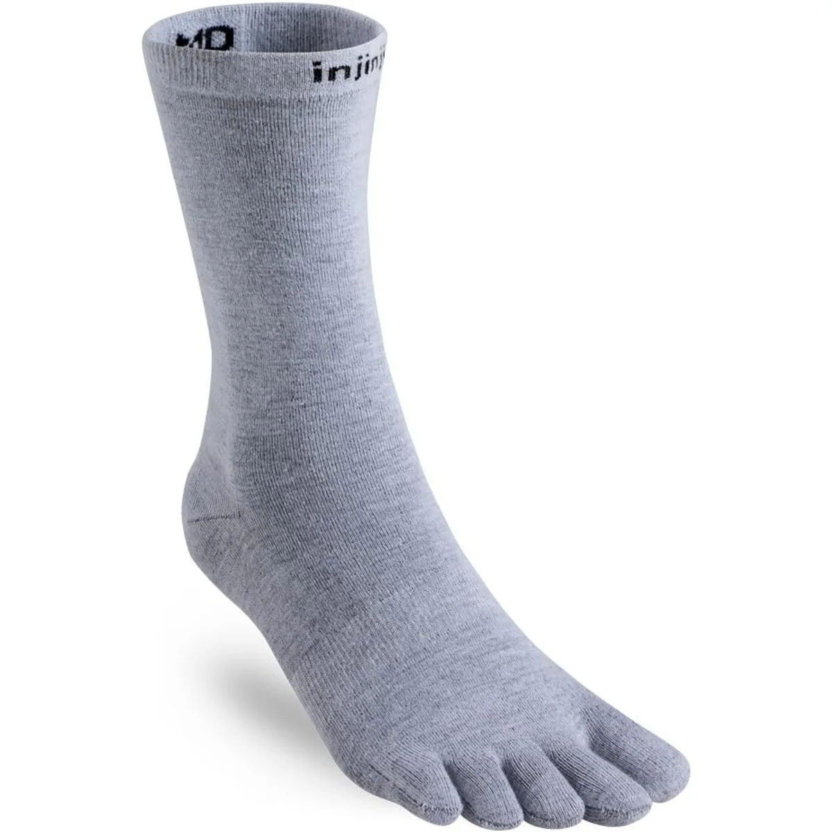 Injinji Liner Crew Toe Socks — Worn under the main sock, for people who blister between the toes