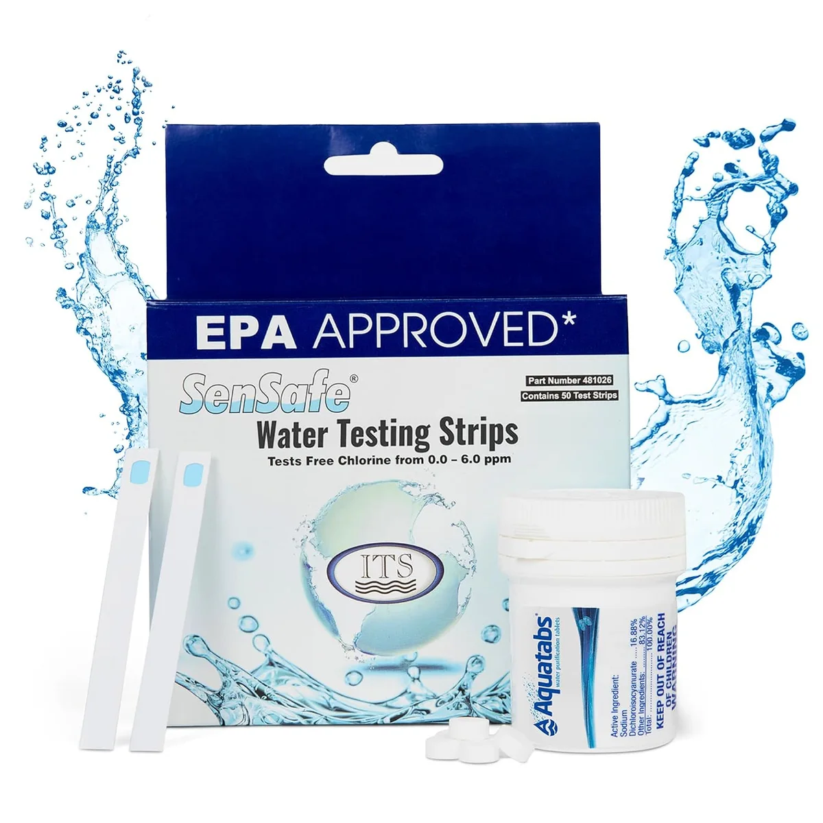 Aquatabs Water Purification Tablets — What you add to a filter, not instead of one