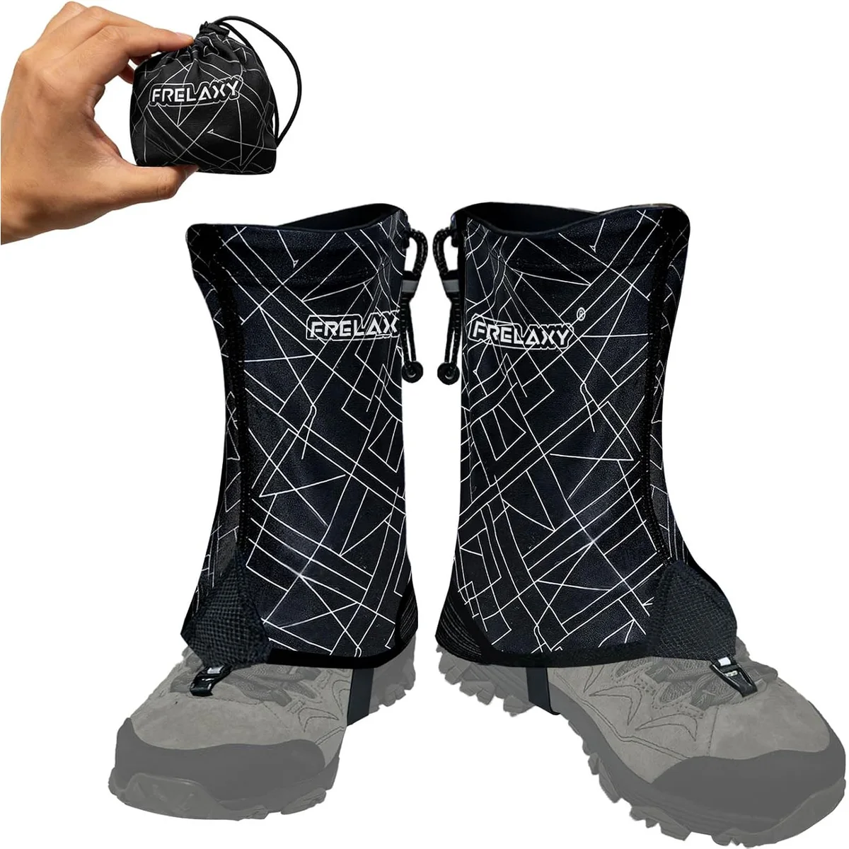 Frelaxy Ultralight Trail Gaiters — Keeps the trail out of a low-cut shoe