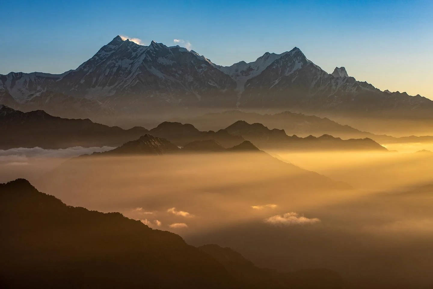 Myagdi District — the Dhaulagiri region, Nepal