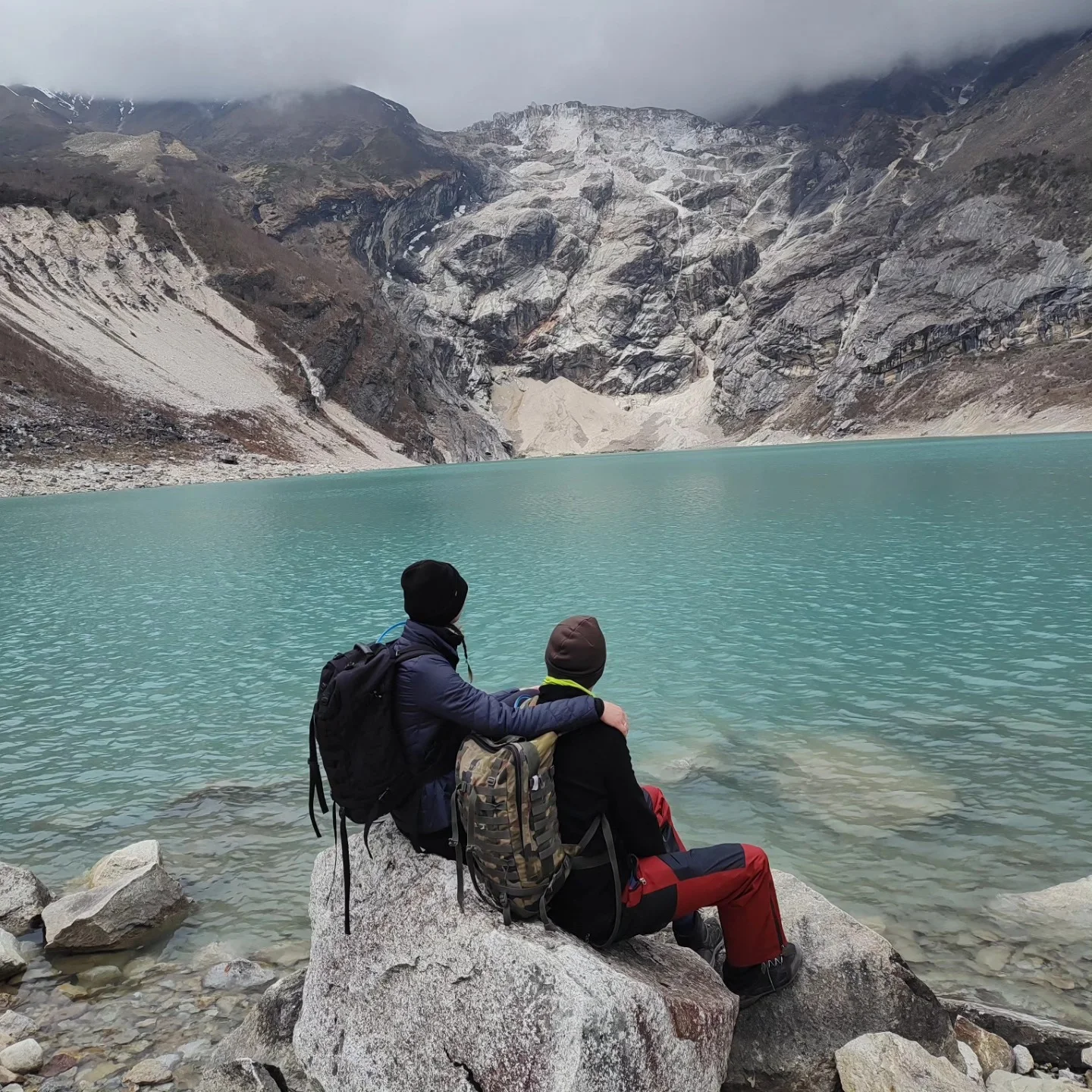 High trail on the Manaslu Circuit