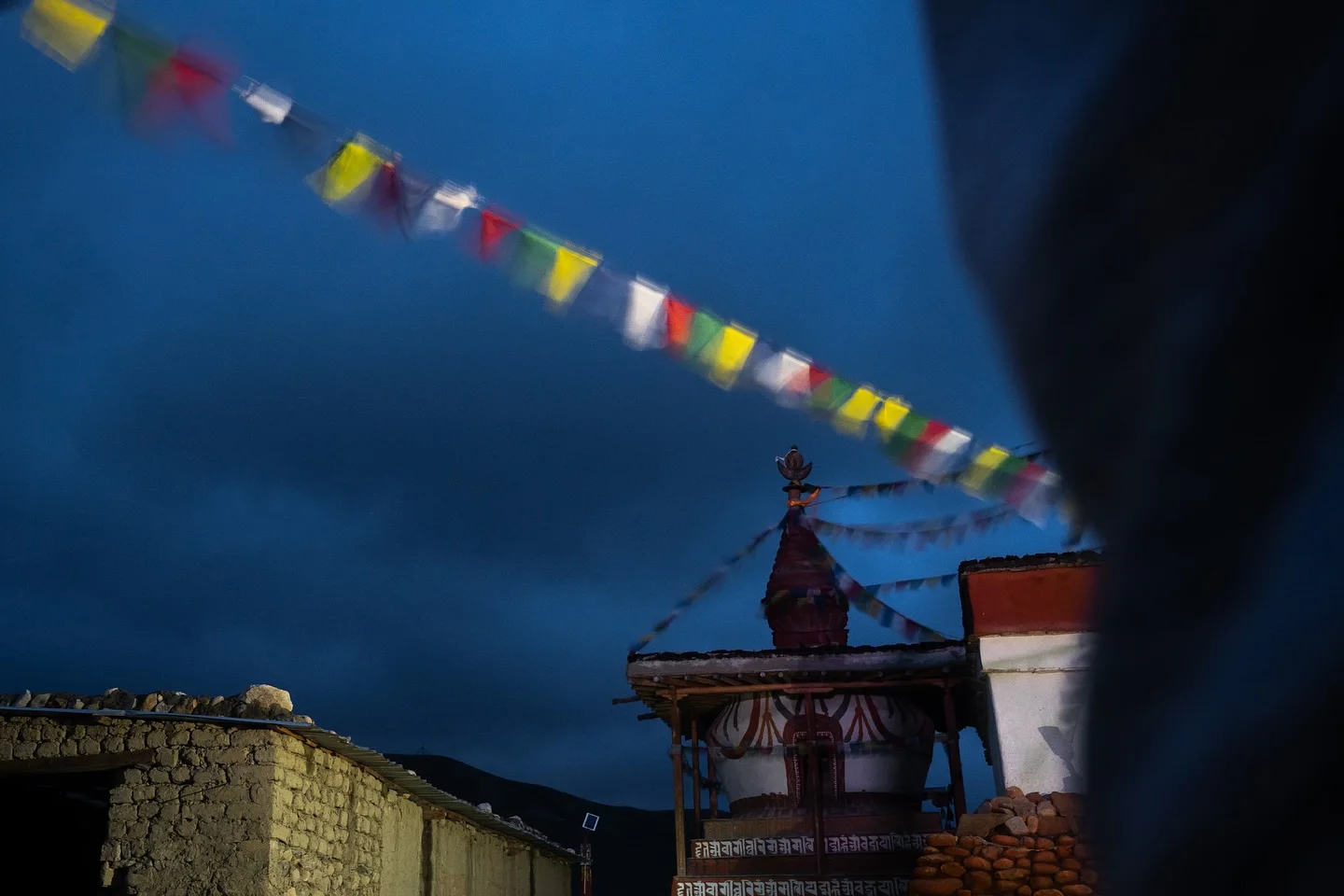 Upper — the Annapurna region, Nepal