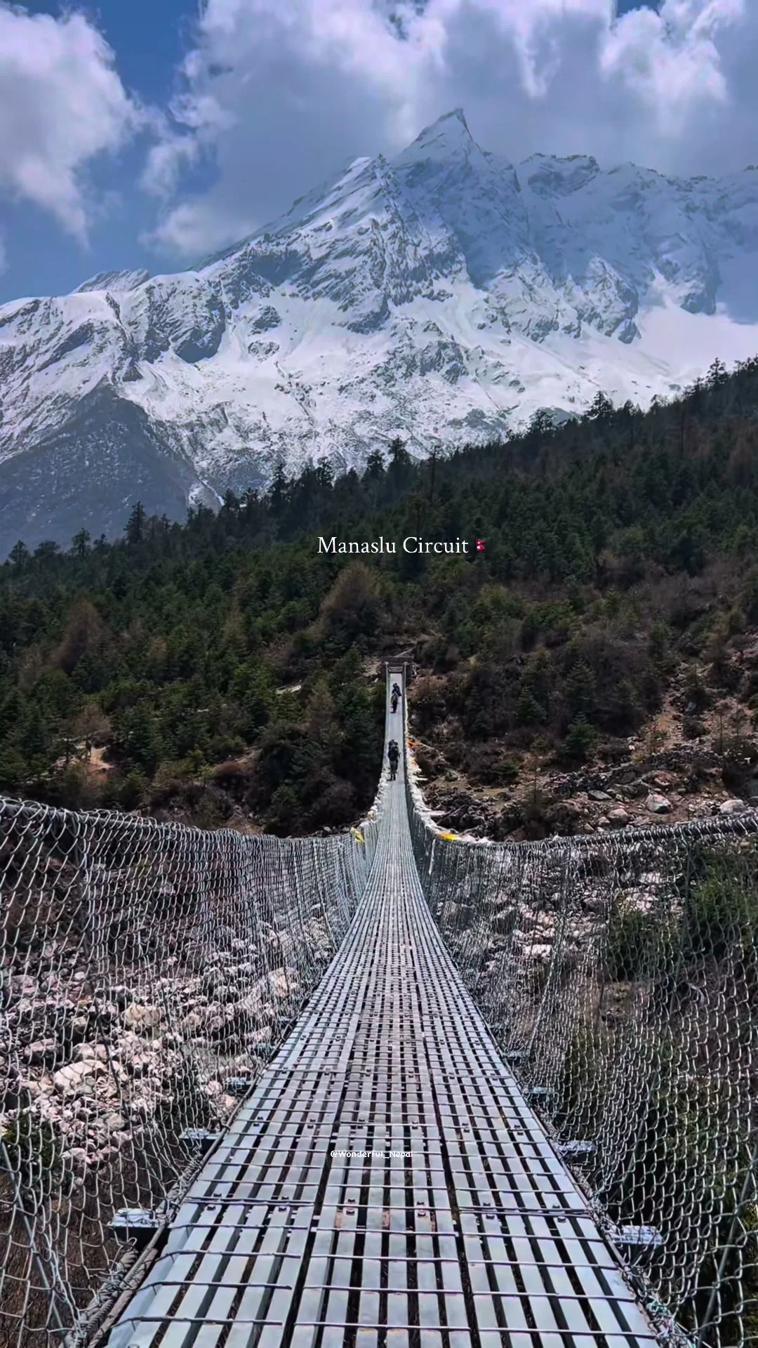 On the Manaslu trail