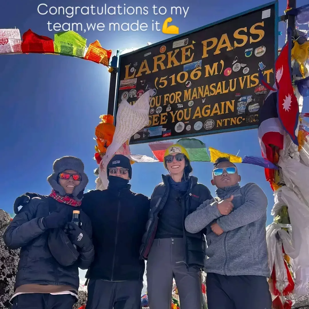 Larke Pass Manaslu — Manaslu, Nepal