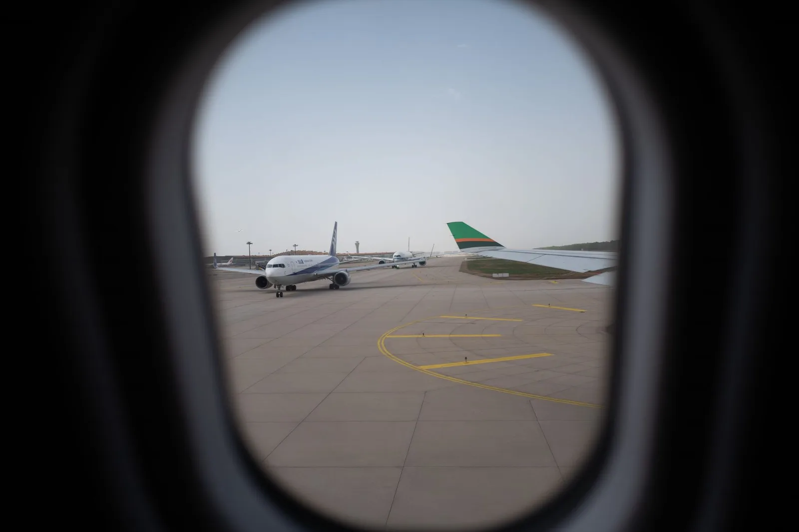 Airliner tails from several carriers lined up at an airport terminal hub — the kind of network that airline alliances stitch together for passengers