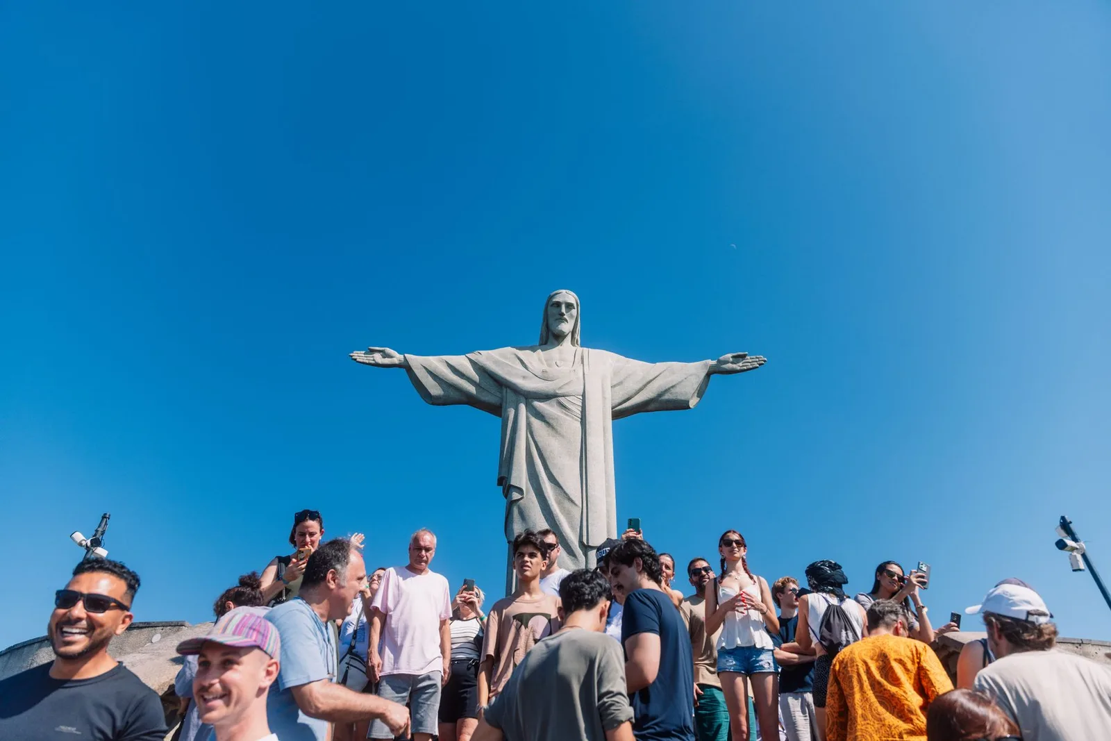 Christ the Redeemer overlooking Rio de Janeiro, Brazil