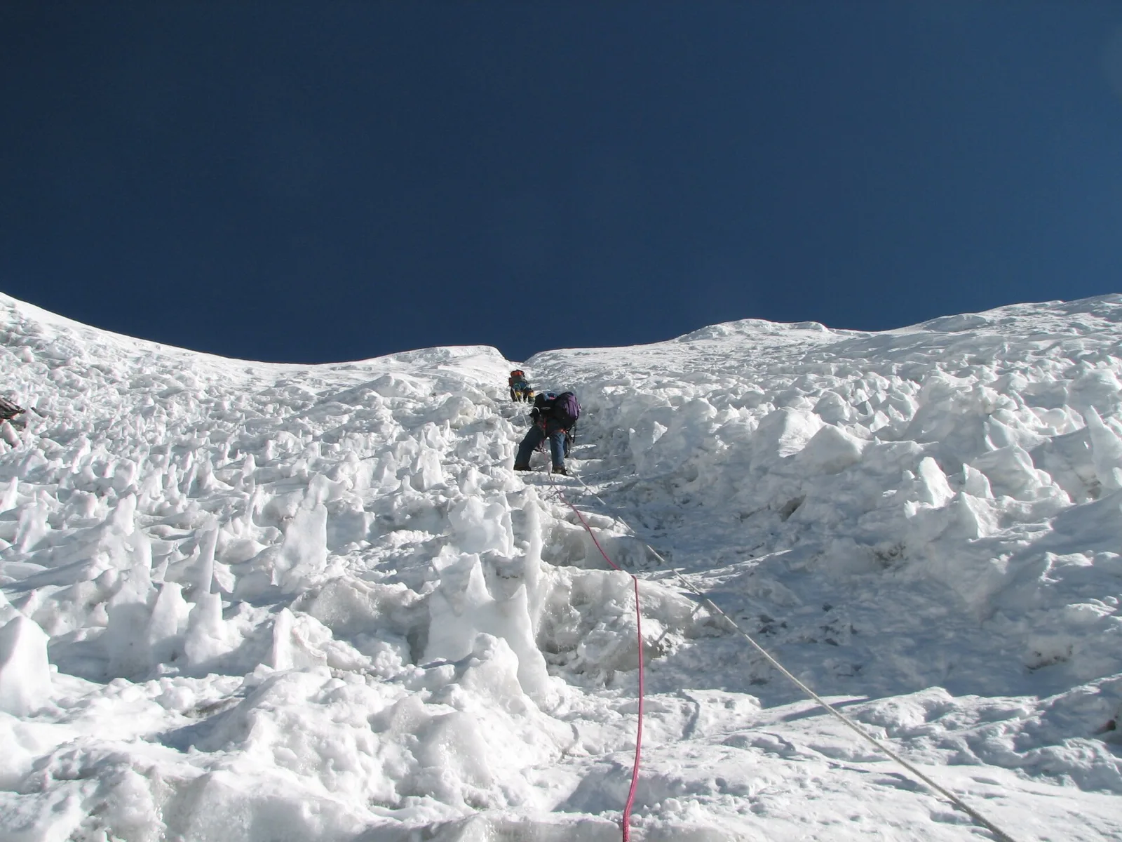 Island Peak (Imja Tse) in the Everest region, Nepal