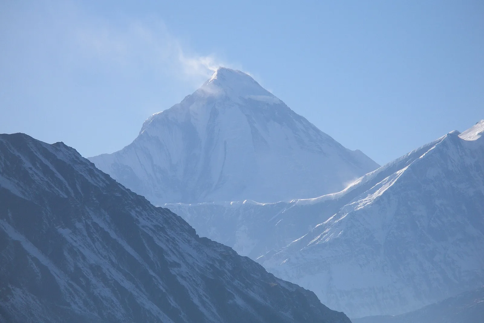 Dhaulagiri seen from the Khopra Danda ridge, Annapurna region, Nepal