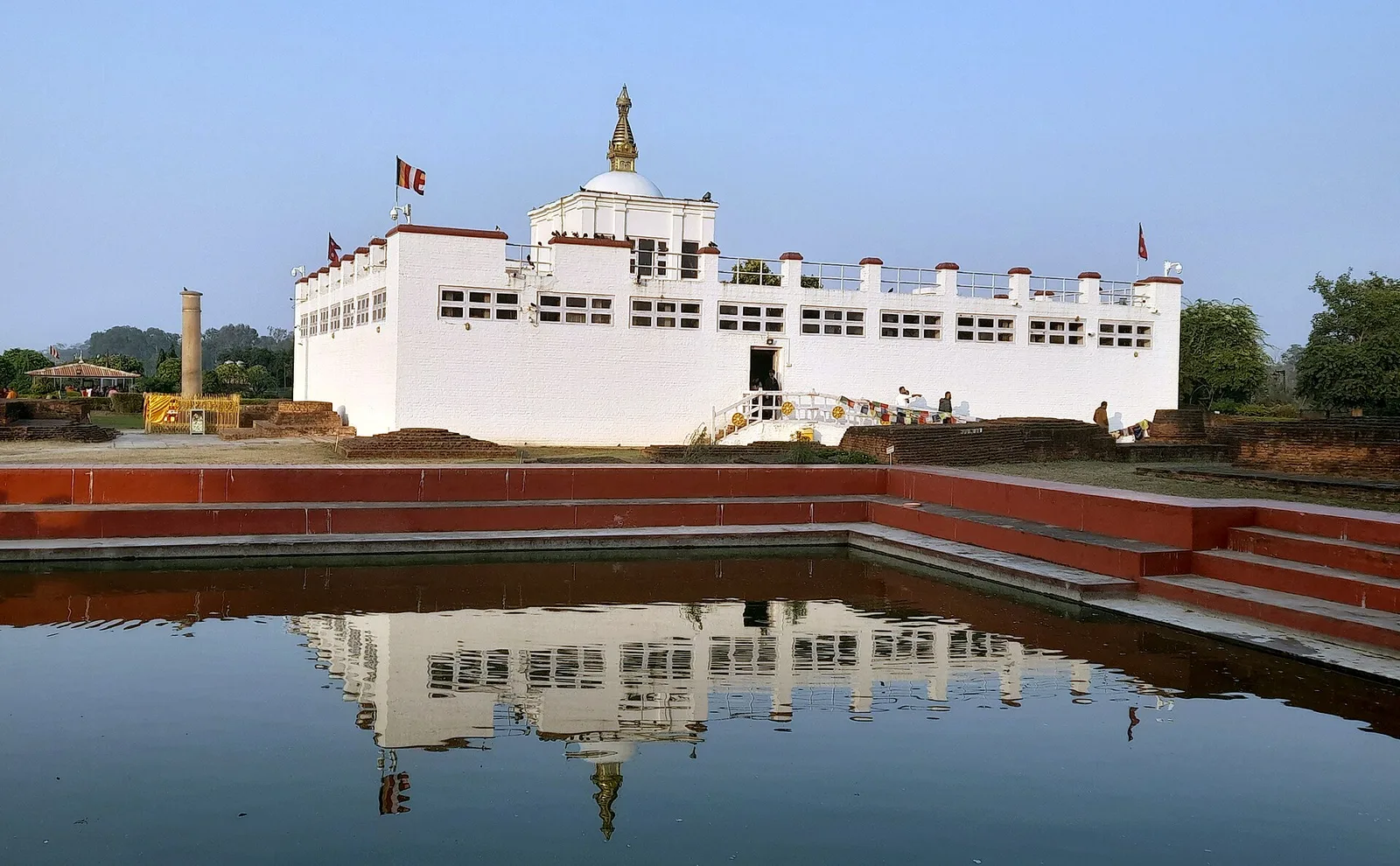 A sacred Buddhist site in Nepal — Lumbini, birthplace of the Buddha