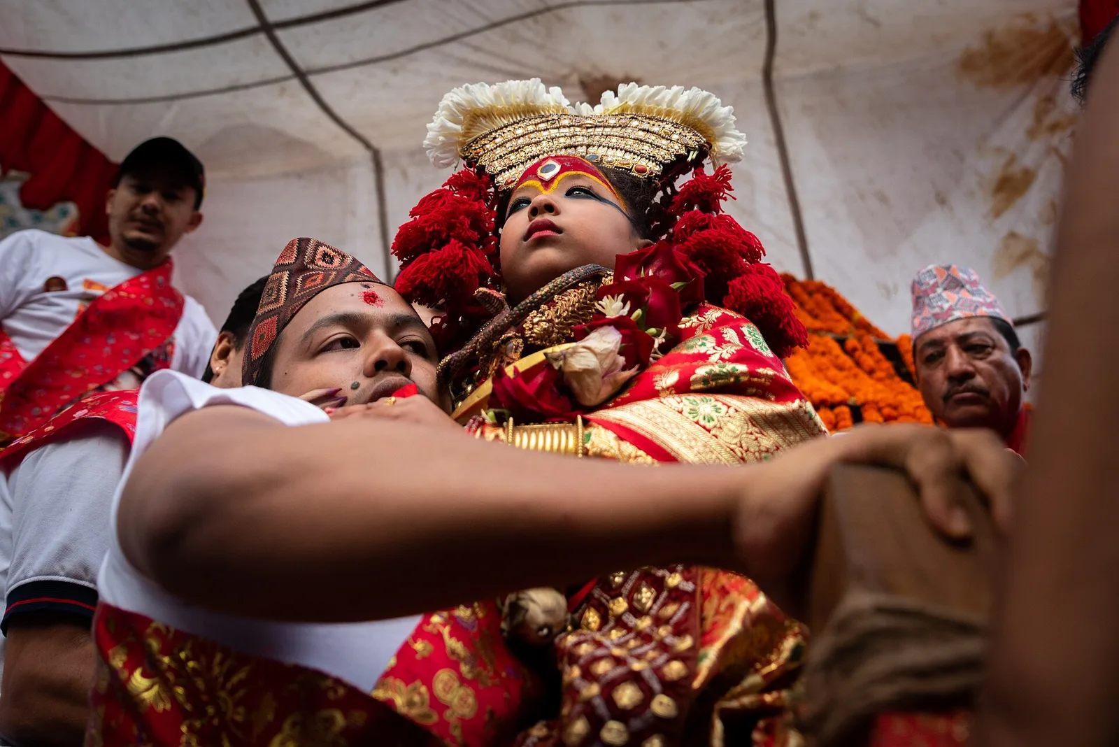 Nepal Picks a Living Goddess Every Few Years — and She's Almost Always Three Years Old