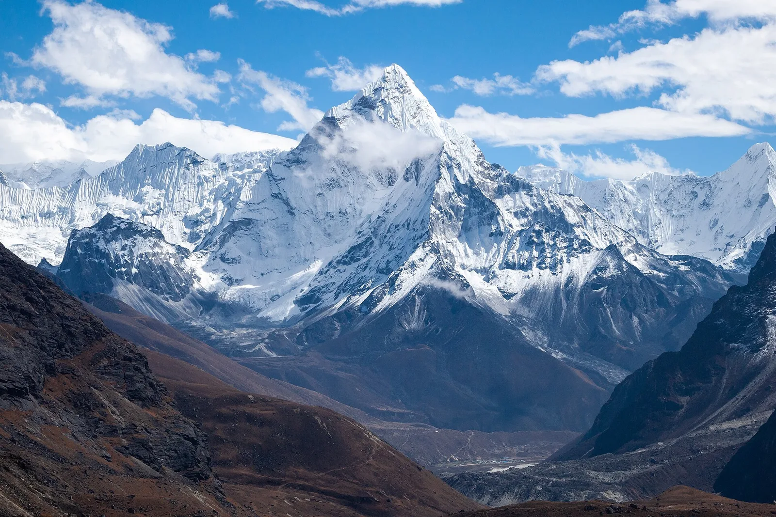 The high Himalaya of Nepal