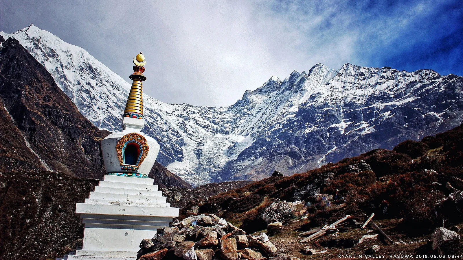 File photo: the Langtang valley, reached via Syabrubesi, in the Nepal Himalaya