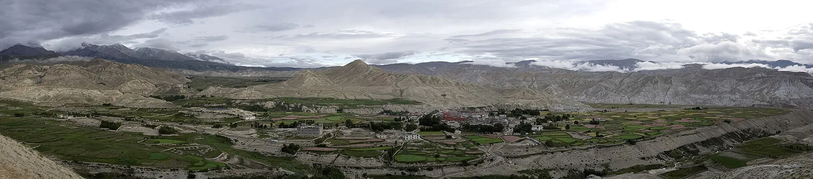 Lo Manthang and the high desert of Upper Mustang, Nepal