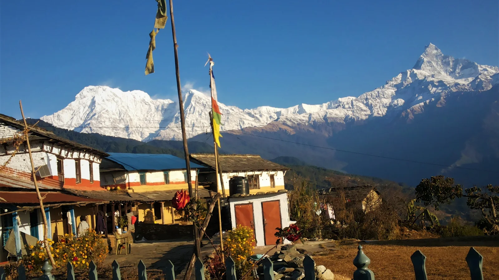 View of Annapurna range from Australian Base Camp 01