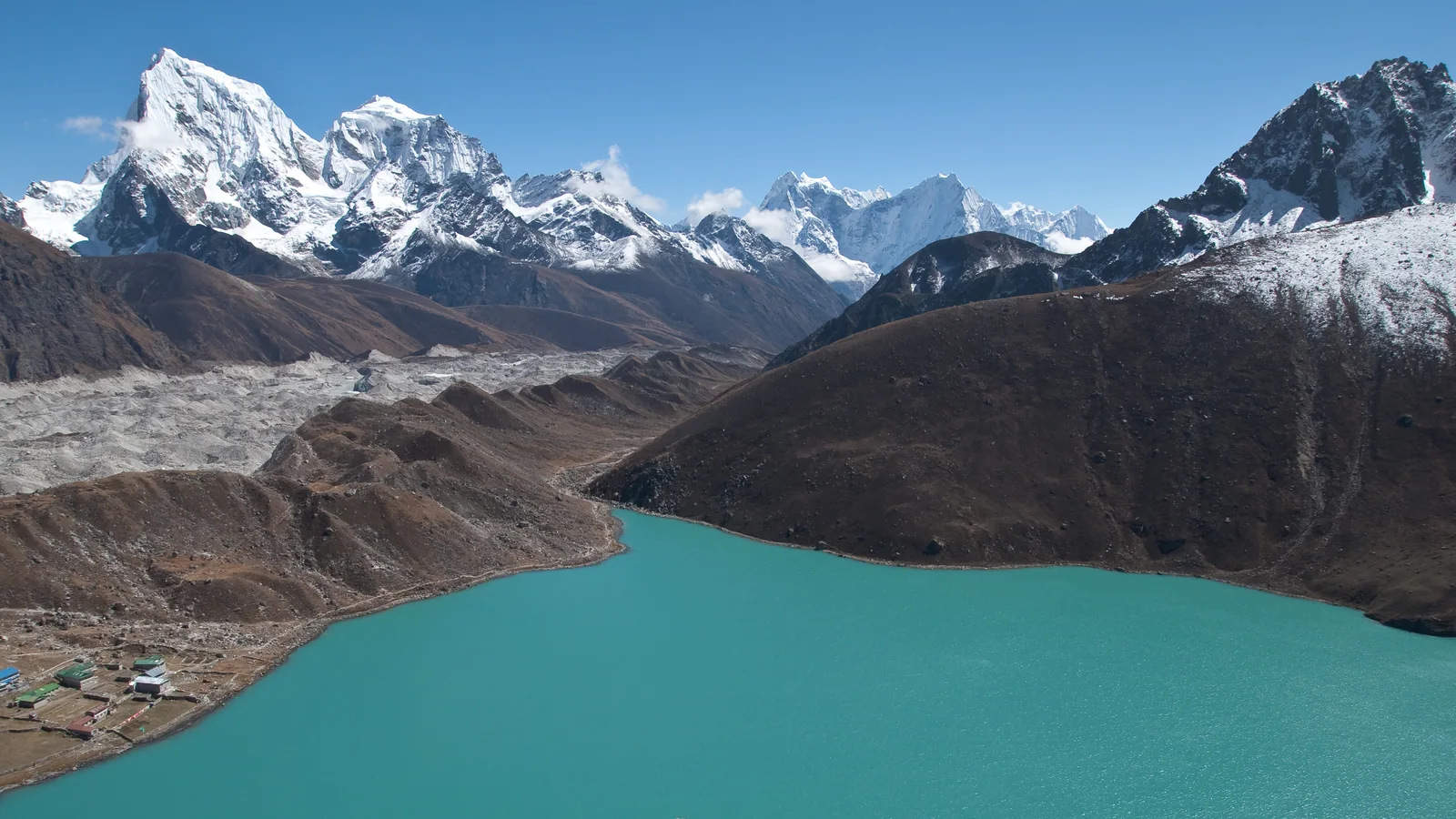 Gokyo Lake, Arakamtse, Cholatse, Nepal, Himalayas