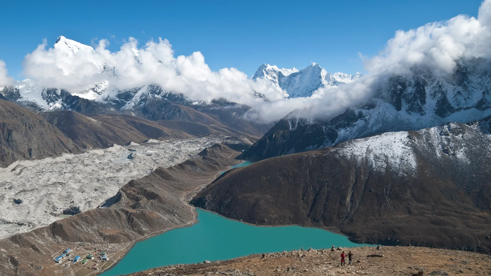 Gokyo Ri summit, Gokyo Lake, Nepal, Himalayas