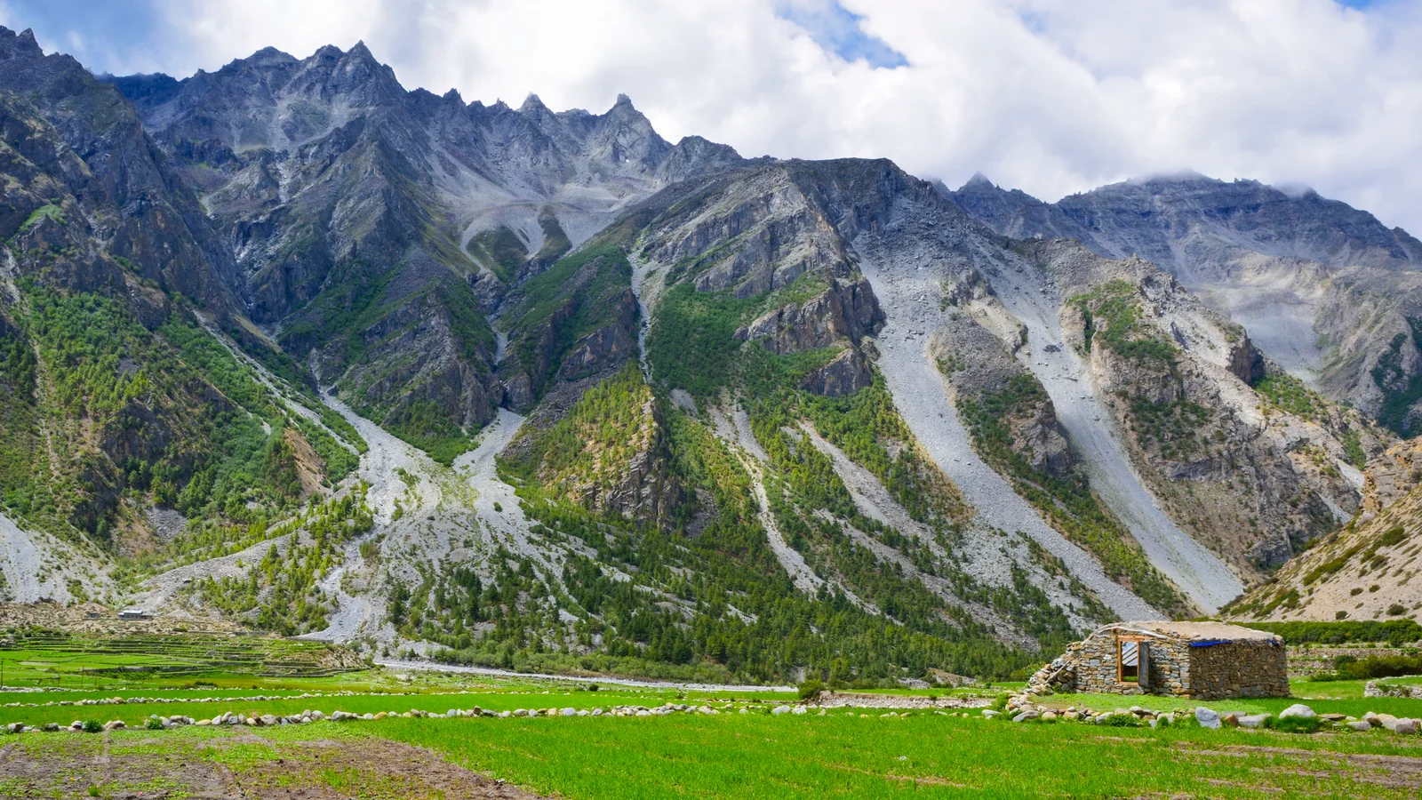 Natural Landscape at Limi Valley
