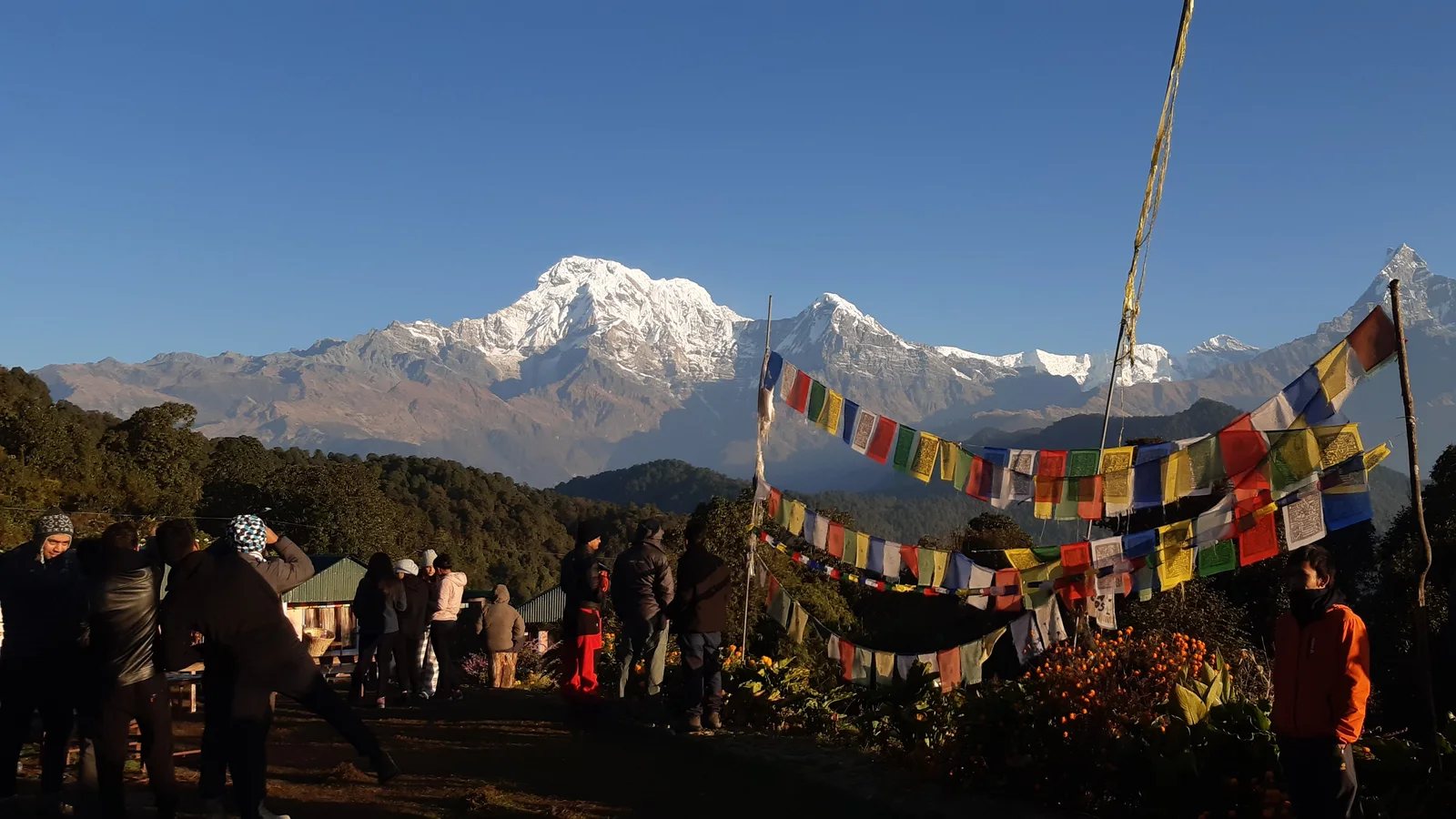 View of Annapurna Range form Australian Base Camp 05